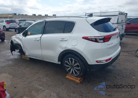 2017 Kia Sportage Ex из США, поврежденный, VIN KNDPNCAC5H7155009